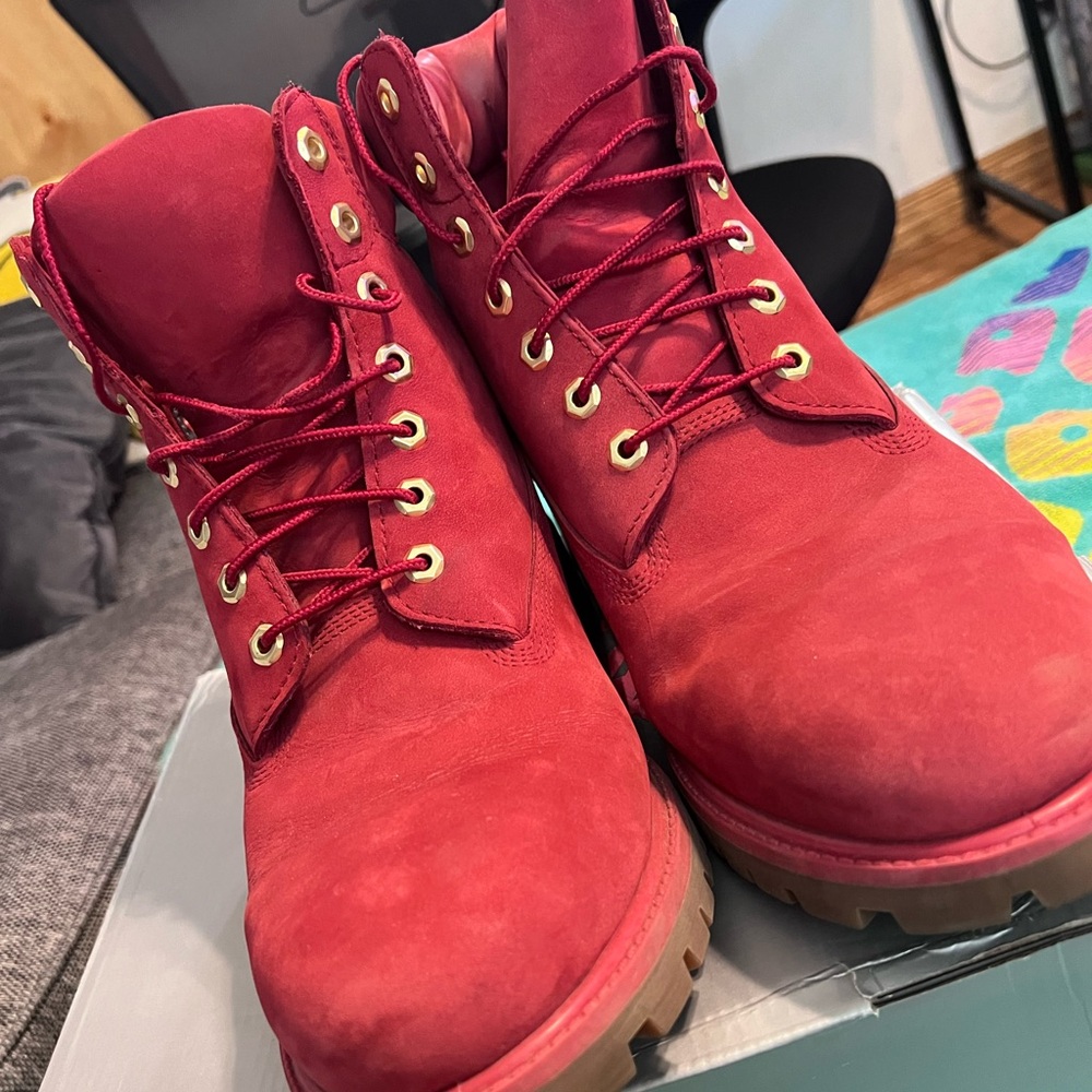 Timberland Red Men’s Size 13